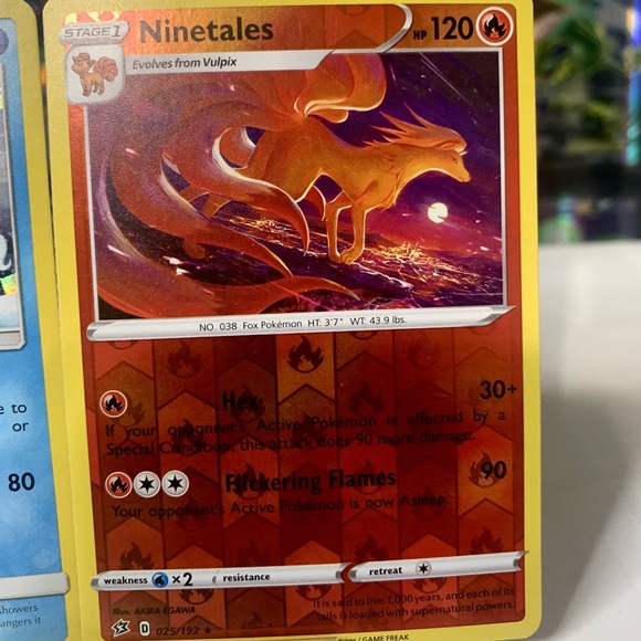 SOLD - Pokemon Card Lot / Bundle • All Black Star Rare Ninetales - Picture 5 of 6
